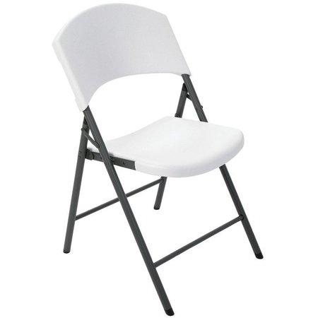 Lifetime Products Chair Folding Contoured White 2810